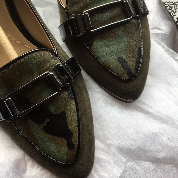 Isola Hunter green suede loafers - Picture 2 of 6